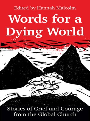 cover image of Words for a Dying World